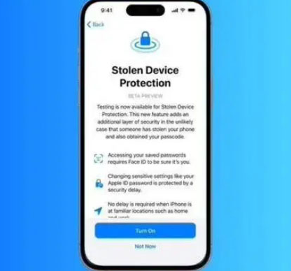 淮阳苹果授权维修店分享被盗设备保护功能开启方法 
