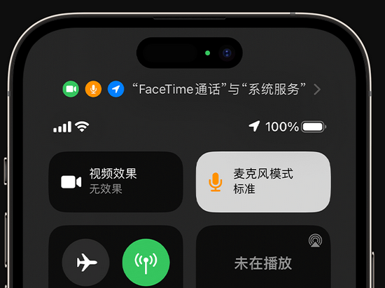 淮阳苹果授权维修网点分享iPhone在通话时让你的声音更清晰 