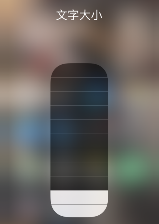 淮阳苹果手机维修分享小技巧：在 iPhone 控制中心快速调节字体大小 