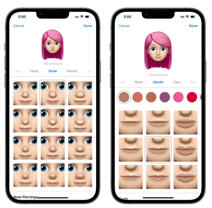 淮阳苹果手机维修分享​iOS 16中的拟我表情有了哪些变化和升级 