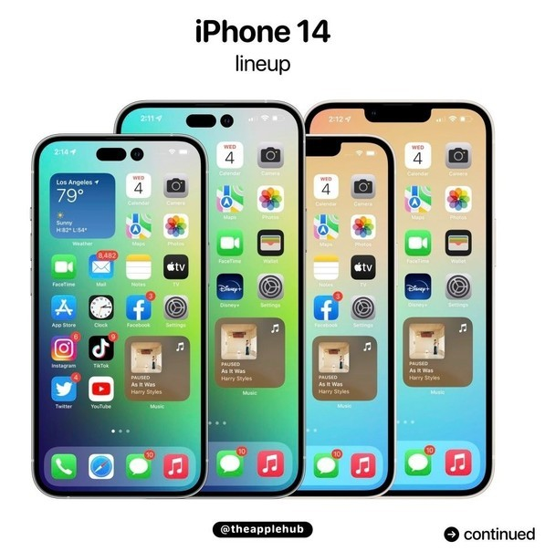 淮阳苹果14维修分享iPhone 14全家福 