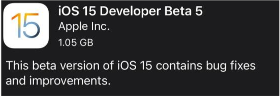 淮阳苹果手机维修分享如何升级到iOS15.0 beta5 